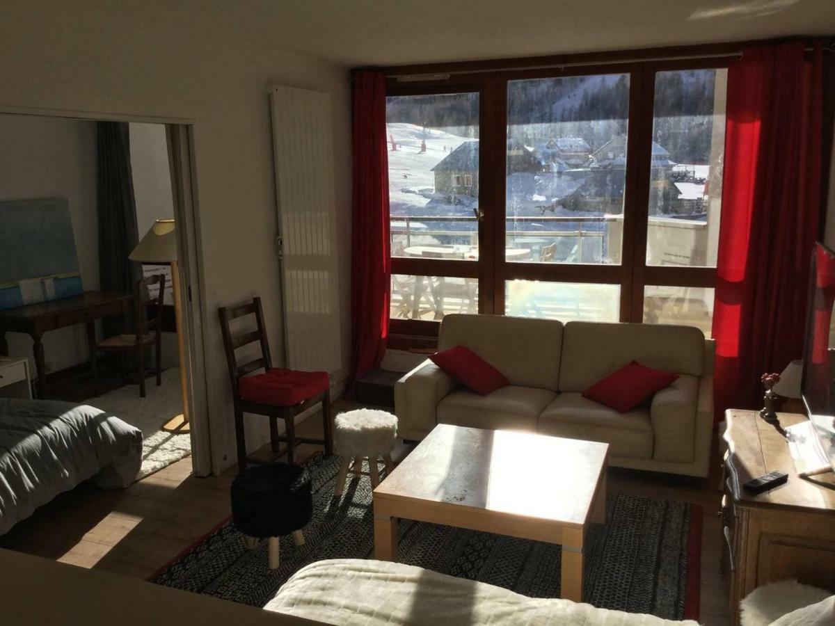 Chaleureux 3 Pieces 50M² Plein Sud Avec Grande Terrasse Au Pied Des Pistes A Isola 2000 아파트 외부 사진